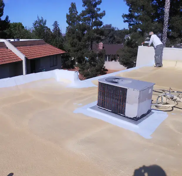 Energy Efficient Foam Roofers Serving Corona California