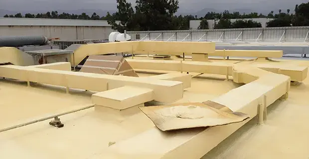 Elastomeric Acrylic Roof Coating System Contractor Foam Roof Maintenance & Certifications near Highland