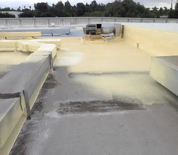 Spray Foam Roof Inspection for Yucaipa California New Foam Roofing Installation in Yucaipa, California