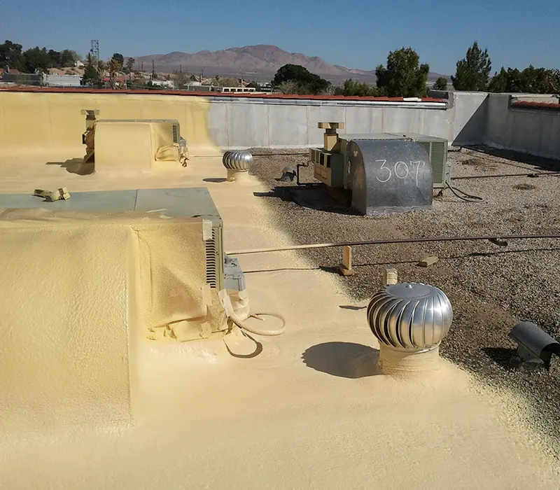 Spray Foam Roof Insulation in Riverside