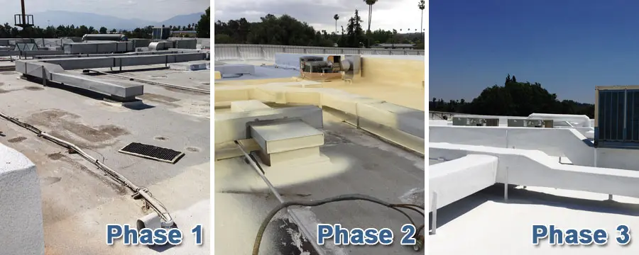 Commercial Foam Roofing in Redlands, CA Commercial Polyurethane Foam
