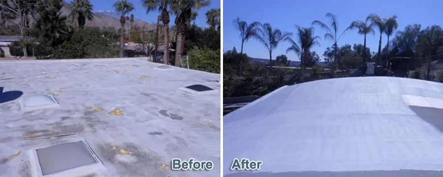 Polyurethane Foam Roof Coating Durable Roof Insulation