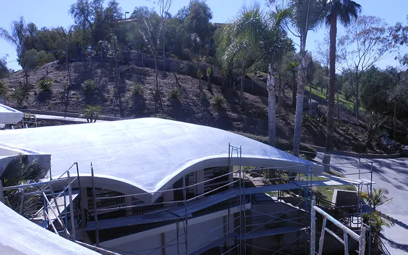 Flat or Low-Pitched Roof Roof Repair and Coating in Riverside