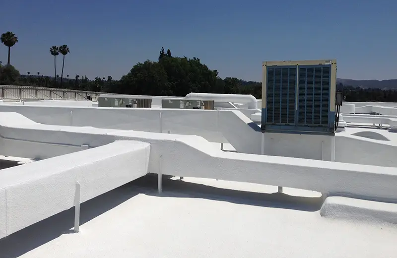 Elastomeric Coatings Services for Roof Insulation Roof Insulation with Elastomeric Coating in Hemet