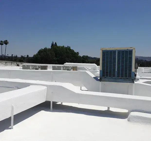 Elastomeric Coating Forms for Roof Insulation in Hemet Energy Efficient Polyurethane Foam Roof Hemet, CA