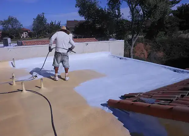 SPF Roof Inspection, Repair & Maintenance Services Spray Polyurethane Roofing Systems Installation & Repair