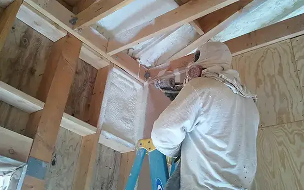 Interior & Exterior Spray Foam Wall Insulation Residential Spray Foam Wall Insulation Expert Riverside