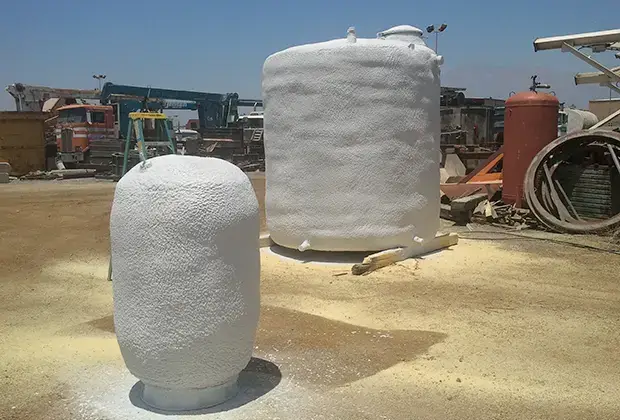 Fuel, Wine & Chemical Tanks Spray Foam Coating Hemet, CA Storage Tank Coating Contractor near Hemet, California